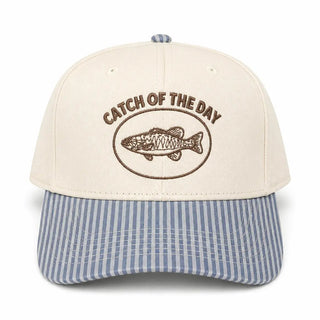 Catch of the Day Stripes Hat - The Salty BabeHats