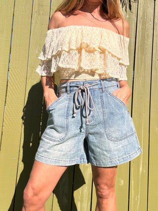 Catch Waves Shorts - The Salty BabeShorts