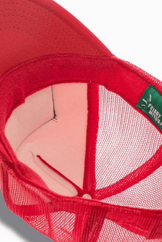 C'est La Vie Trucker Hat - Red - The Salty BabeHats