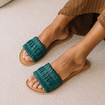 Matisse Channel sandal- Teal