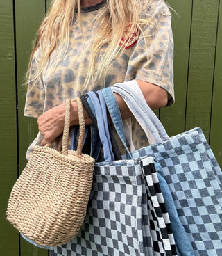 Checkmate Carry Tote Bag - The Salty BabeTote Bag