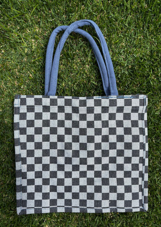 Checkmate Carry Tote Bag - The Salty BabeTote Bag