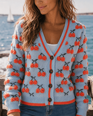 Cherry Darling Cardigan - The Salty BabeCardigan