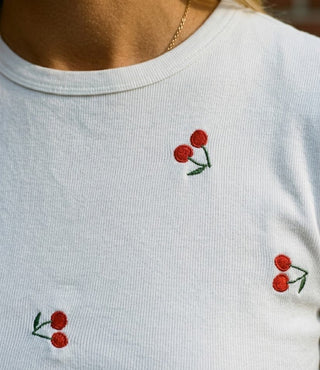 Cherry Lovin' Baby Tee - The Salty BabeTee Shirts