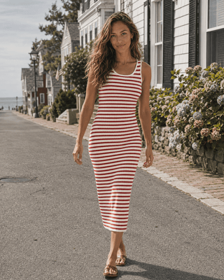 Cherry Stripe Dress - The Salty BabeDresses