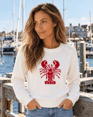Claws Out Sweater - Ivory/Red - The Salty BabeSweaters