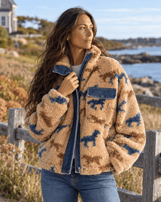 Clayton Jacket - Cuban Sand Horse | The Salty Babe