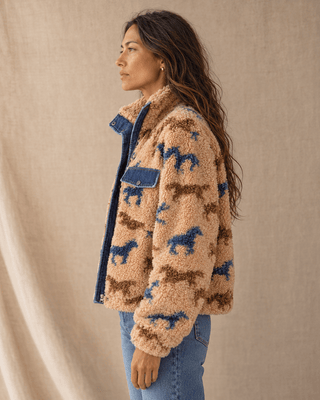 Clayton Jacket - Cuban Sand Horse | The Salty Babe