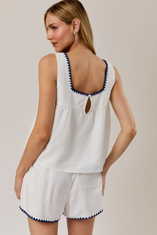 Clean Stitch Tank - The Salty BabeTop