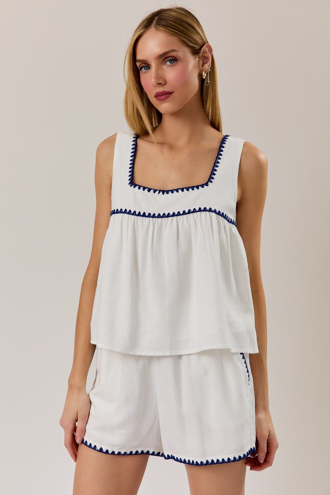 Clean Stitch Tank - The Salty BabeTop
