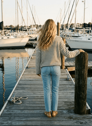 Coastal Classic Stripe Sweater - The Salty BabeSweaters