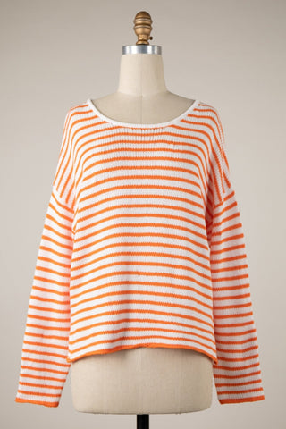 Coastal Classic Stripe Sweater - The Salty BabeSweaters