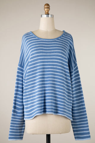 Coastal Classic Stripe Sweater - The Salty BabeSweaters