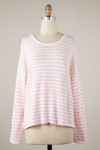 Coastal Classic Stripe Sweater - The Salty BabeSweaters
