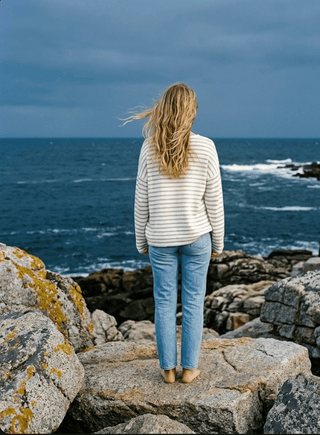 Coastal Classic Stripe Sweater - The Salty BabeSweaters
