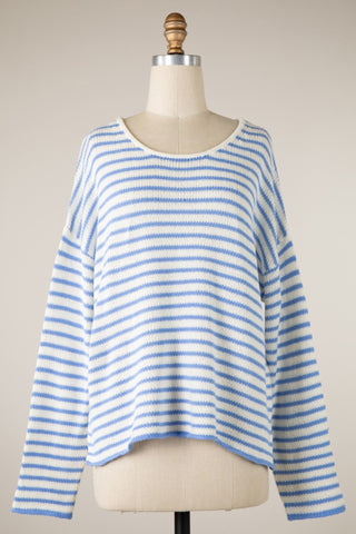 Coastal Classic Stripe Sweater - The Salty BabeSweaters