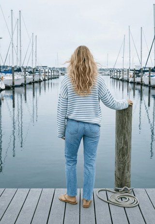 Coastal Classic Stripe Sweater - The Salty BabeSweaters