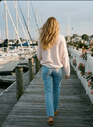 Coastal Classic Stripe Sweater - The Salty BabeSweaters