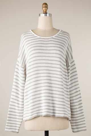 Coastal Classic Stripe Sweater - The Salty BabeSweaters