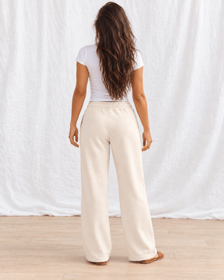 Coastal Comfort Sweatpants - Beige | The Salty Babe