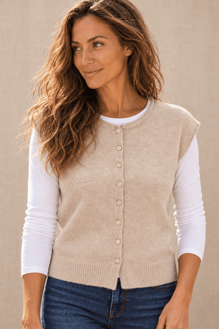 Coastal Layer Sweater Vest | The Salty Babe