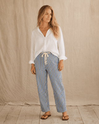 Coastline Stripe Barrel Pant - The Salty BabePants