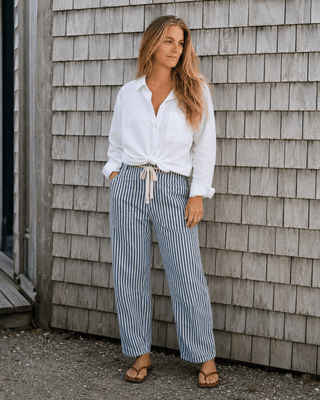 Coastline Stripe Barrel Pant - The Salty BabePants