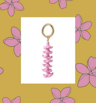Coconut Collective Puakenikeni Keychain - The Salty BabeKeychain