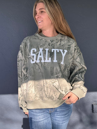Code Green Camo Sweatershirt - The Salty BabeSweatshirt