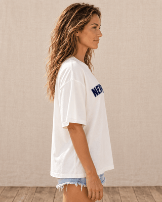 College of Newport City Tee - White | The Salty Babe