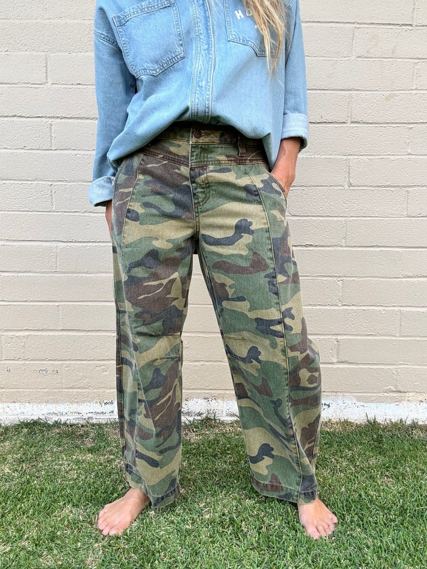 Commando Barrel Jeans - The Salty BabePants