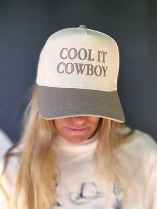 Cool It Cowboy Baseball Hat - The Salty BabeHats