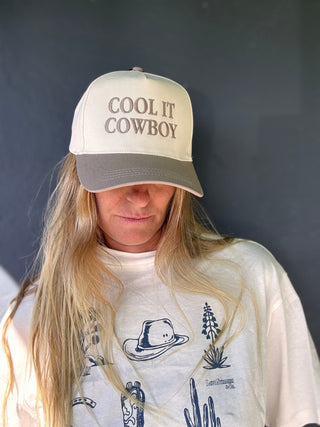 Cool It Cowboy Baseball Hat - The Salty BabeHats