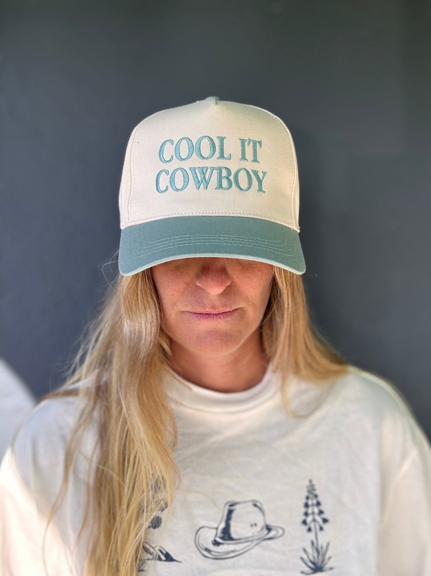 Cool It Cowboy Baseball Hat - The Salty BabeHats