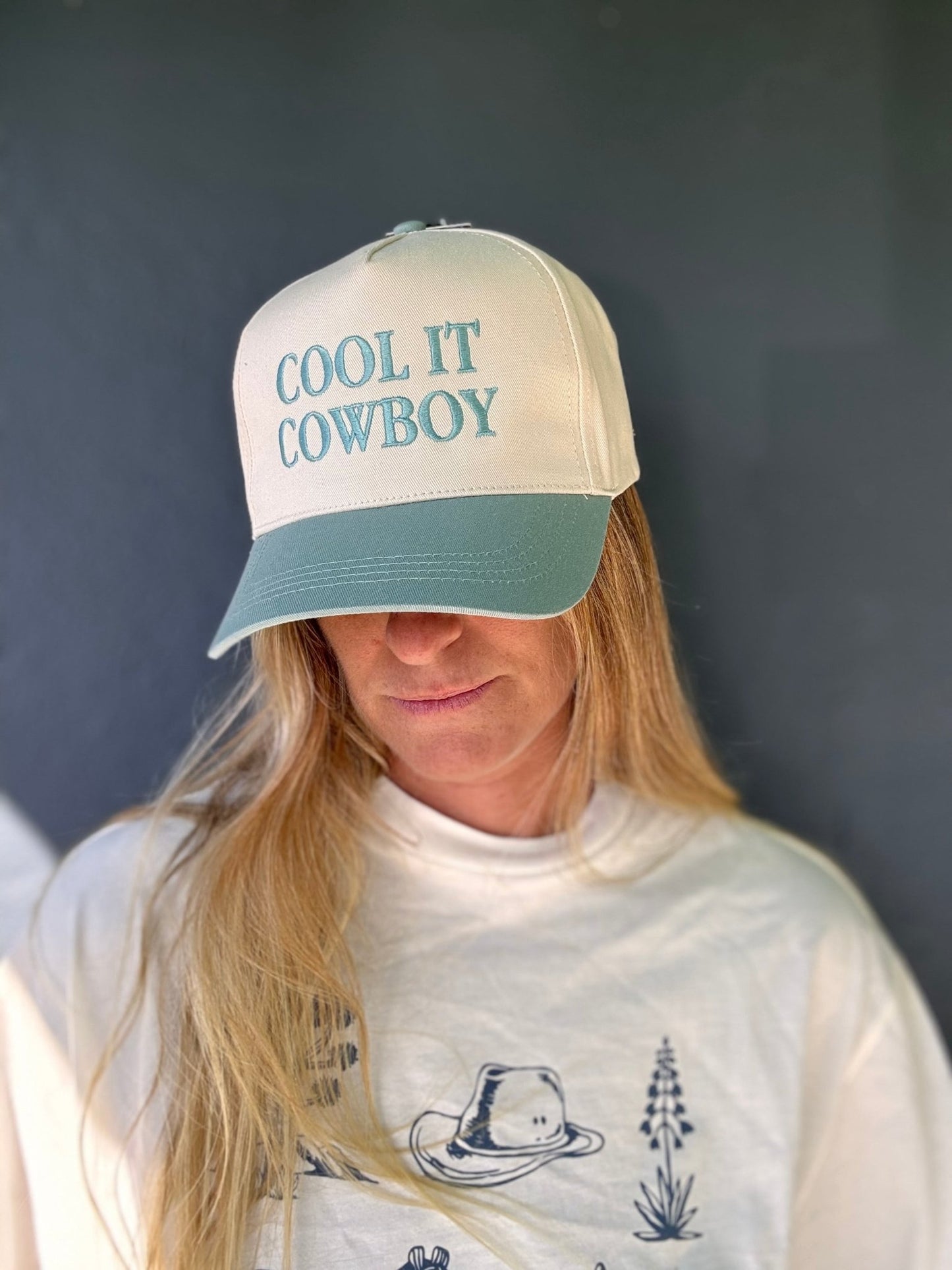 Cool It Cowboy Baseball Hat - The Salty BabeHats