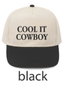 Cool It Cowboy Baseball Hat - The Salty BabeHats