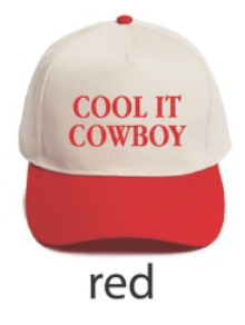 Cool It Cowboy Baseball Hat - The Salty BabeHats