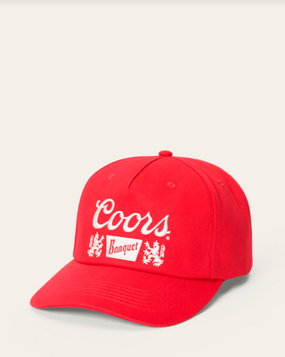 Coors Banquet 5-Panel Hat - Red - The Salty BabeHats