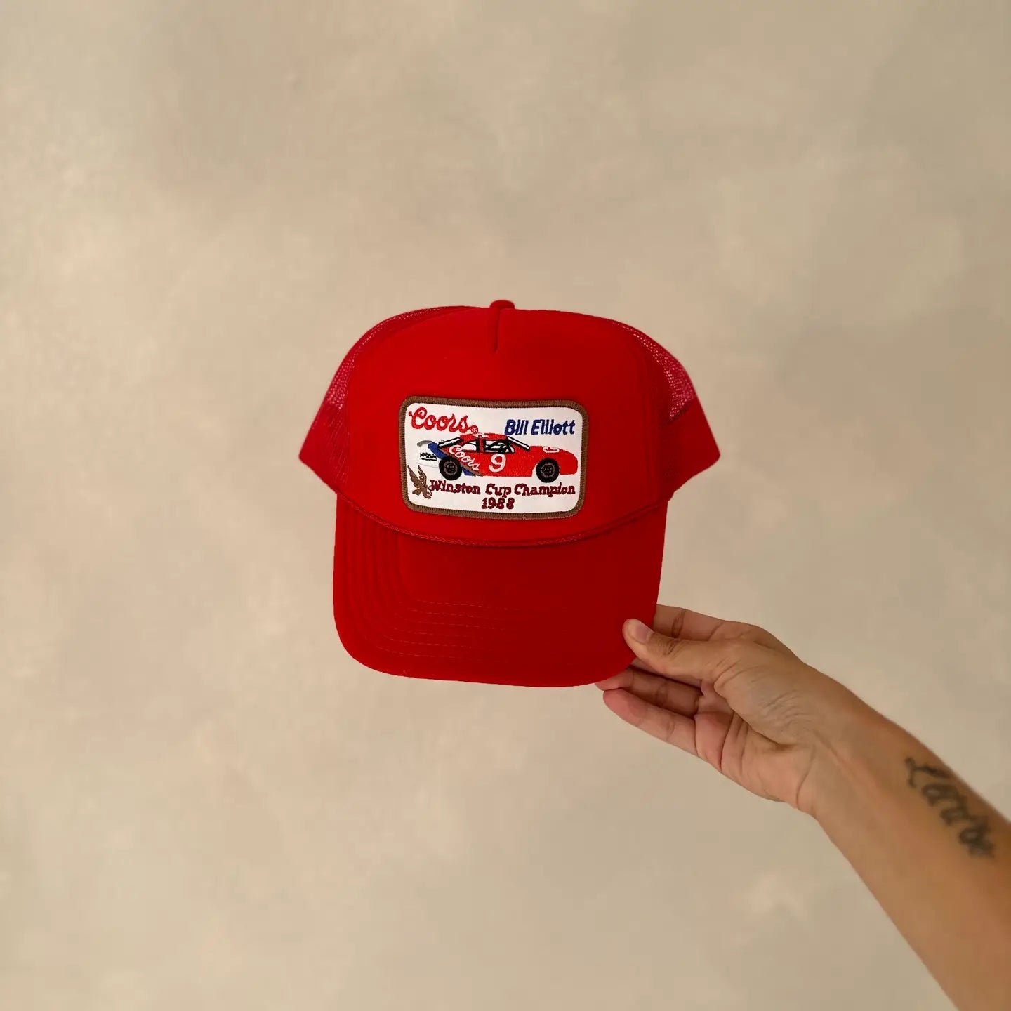 Coors Vintage Racing Trucker Hat - The Salty BabeHats