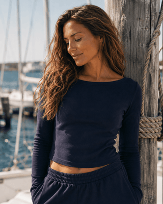 Cove Basic Long Sleeve Knit Top - The Salty BabeLong Sleeve Tops