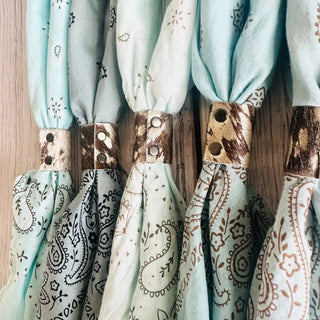 Cowboy Blue Bandana - The Salty BabeAccessories