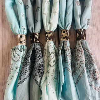 Cowboy Blue Bandana - The Salty BabeAccessories