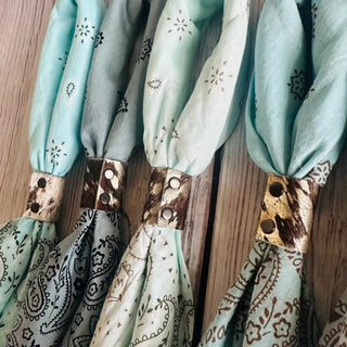 Cowboy Blue Bandana - The Salty BabeAccessories