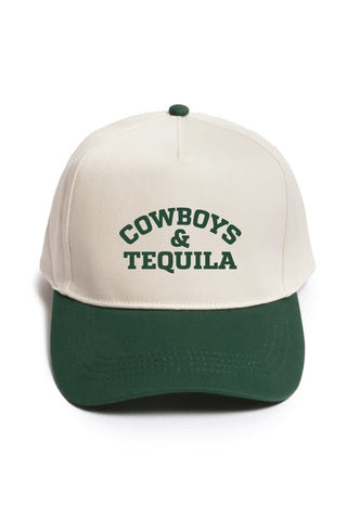 Cowboys & Tequila Baseball Hat - The Salty BabeHats