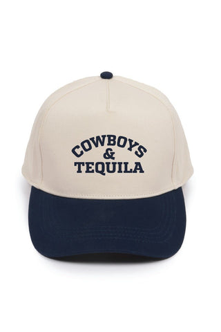 Cowboys & Tequila Baseball Hat - The Salty BabeHats