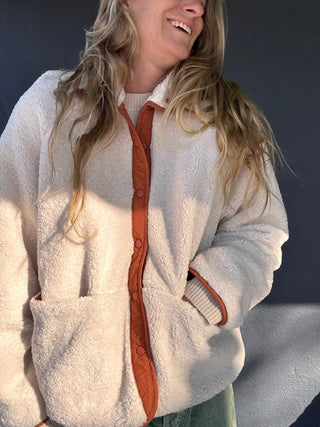 Creamline Reversible Jacket - The Salty BabeJackets