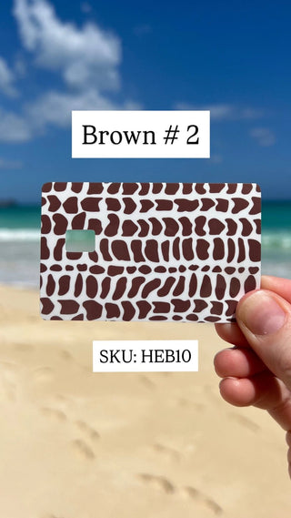 Credit Card Skins - The Salty BabeCredit Card Skins