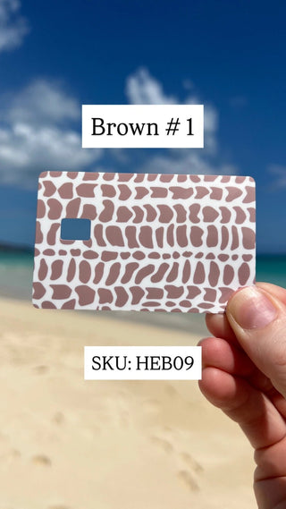 Credit Card Skins - The Salty BabeCredit Card Skins