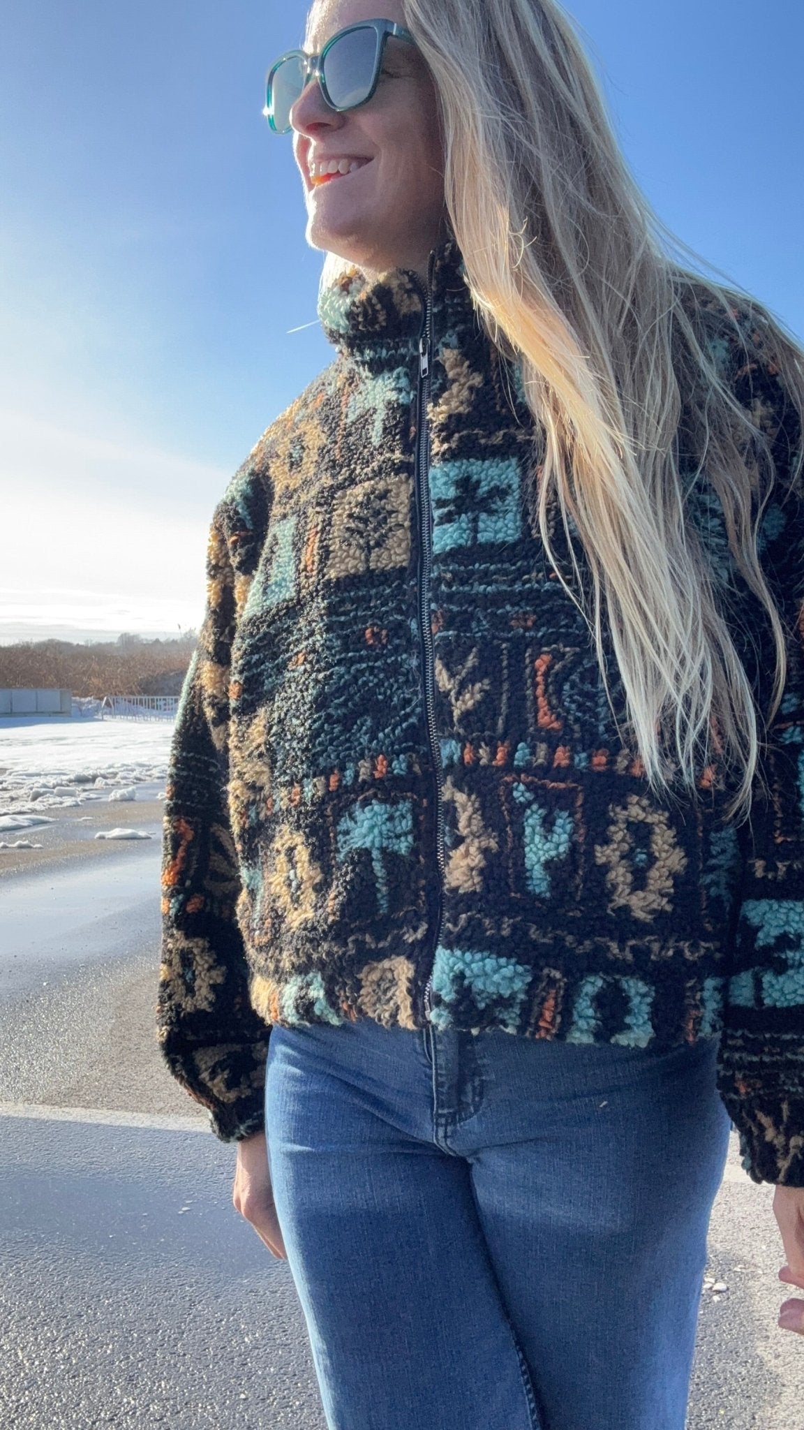 Crisp Coast Fleece Jacket - The Salty BabeJackets