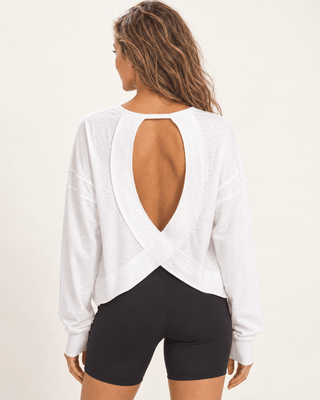 Cut It Out Long Sleeve Top - The Salty BabeLong Sleeve Tops